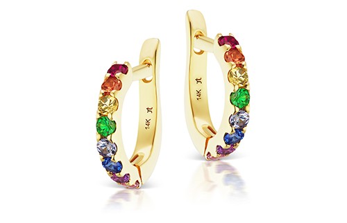 jane taylor colorful gemstone earrings