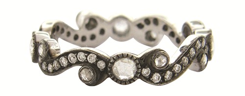 vintage-inspired jewelry from sethi couture at Frank Adams Jewelers