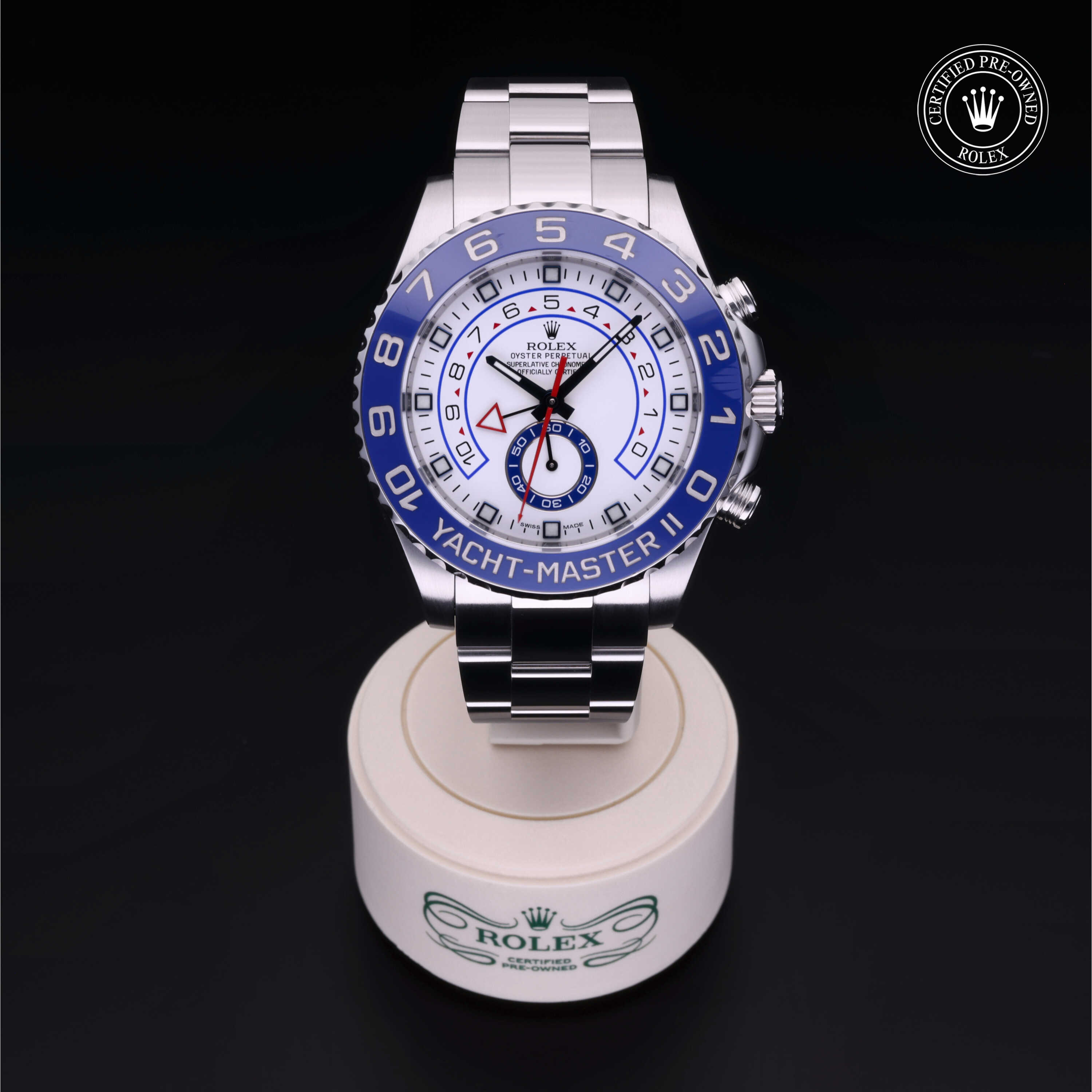 Rolex Yacht-Master II in Steel M116680-0001 at Frank Adams Jewelers