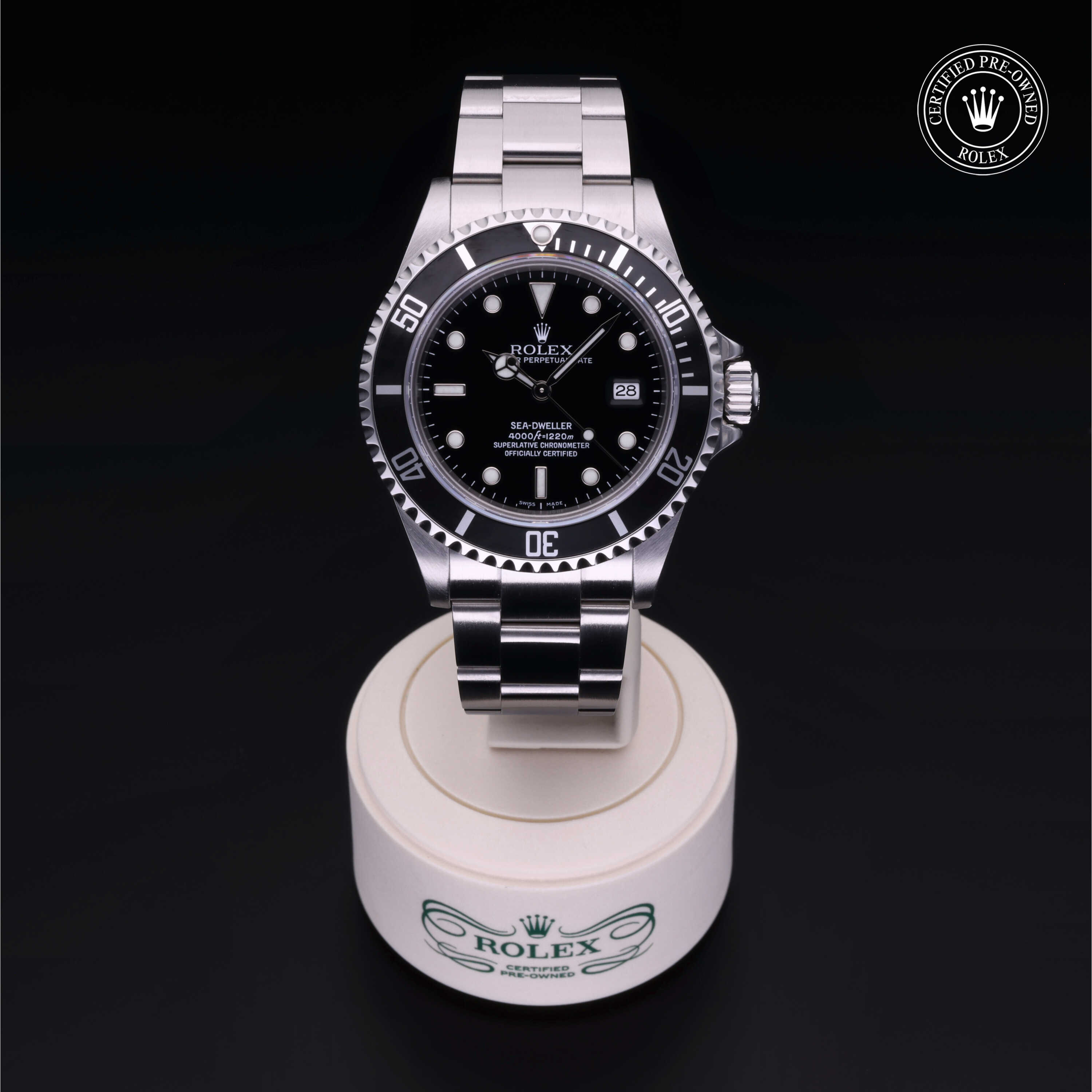 Rolex Sea-Dweller in Steel M16600-0003 at Frank Adams Jewelers