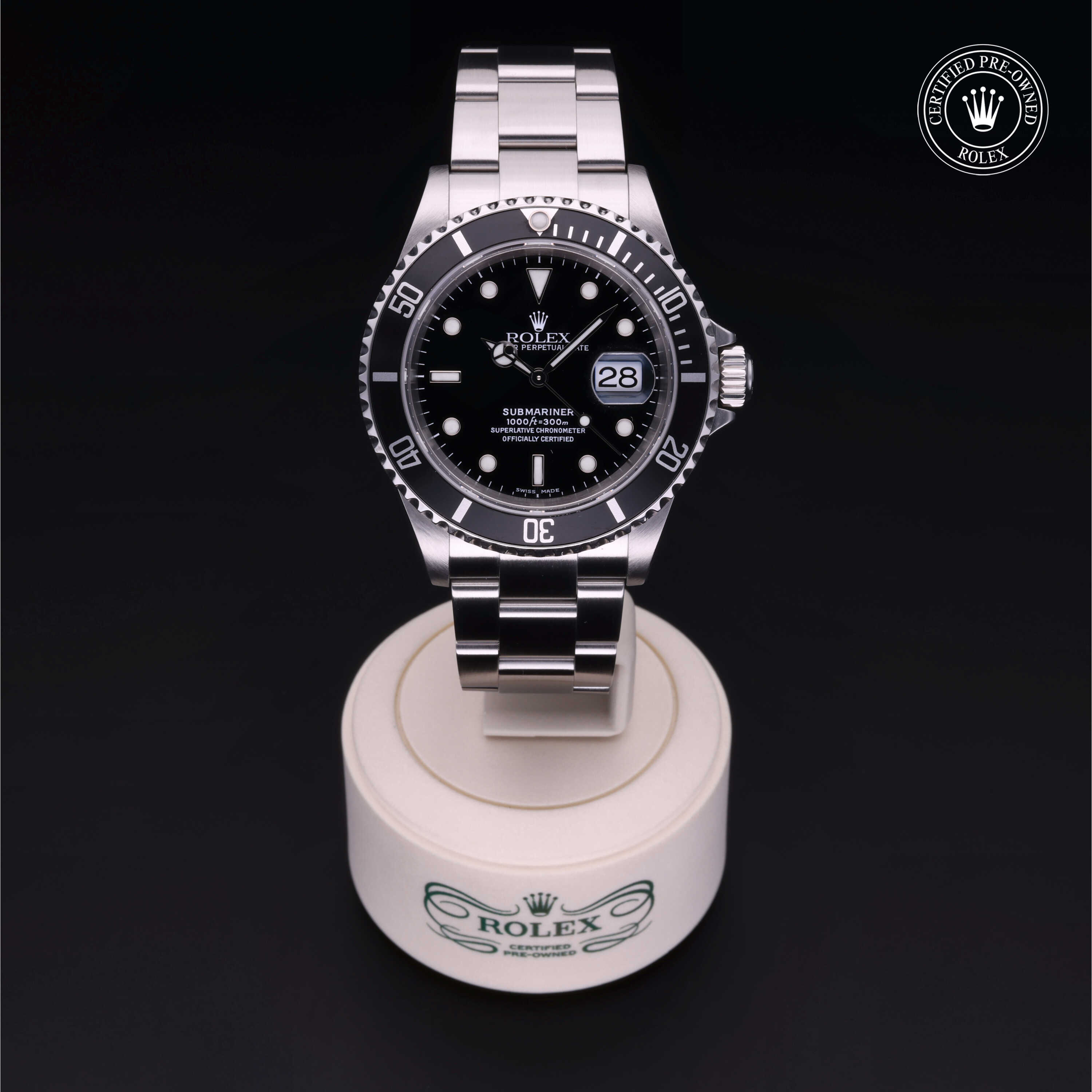 Rolex Submariner in Steel M16610-0006 at Frank Adams Jewelers