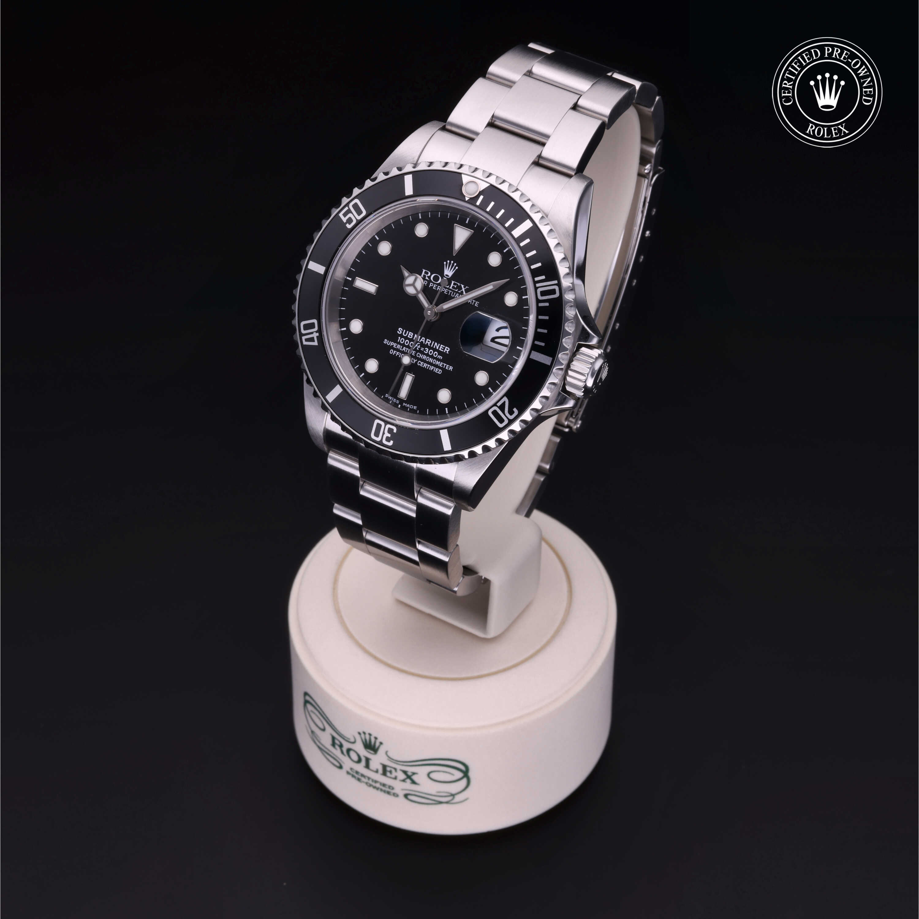 Rolex Submariner in Steel M16610-0006 at Frank Adams Jewelers