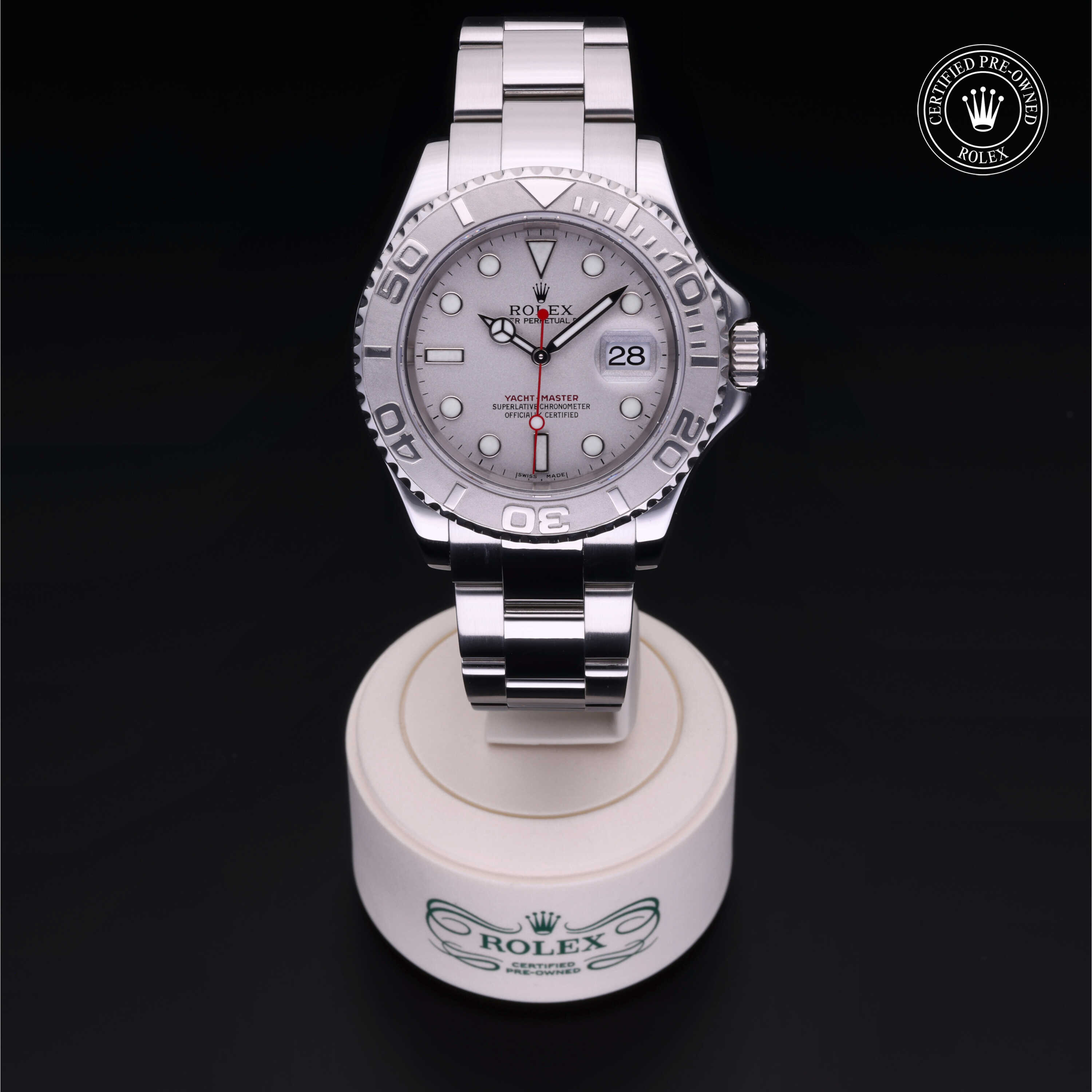 Rolex Yacht-Master in Rolesium Platinum M16622-0004 at Frank Adams Jewelers