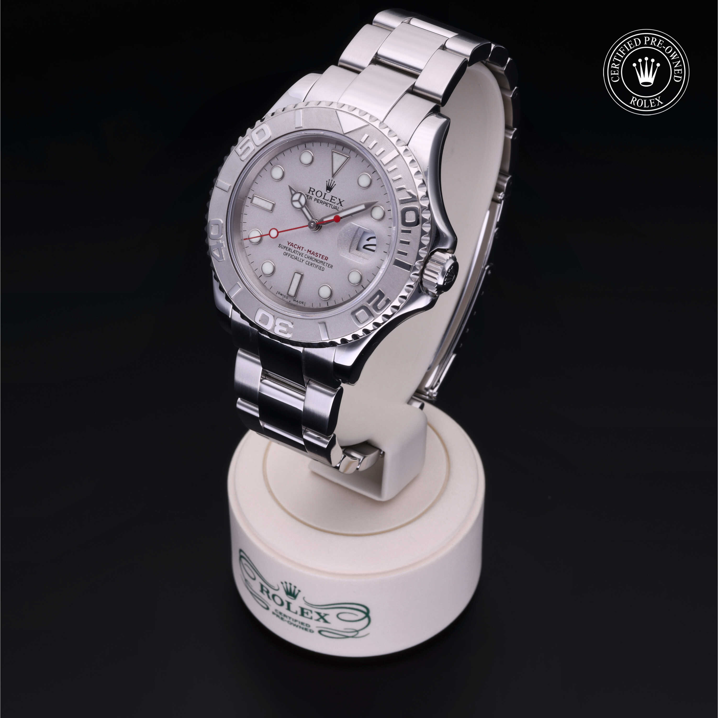 Rolex Yacht-Master in Rolesium Platinum M16622-0004 at Frank Adams Jewelers