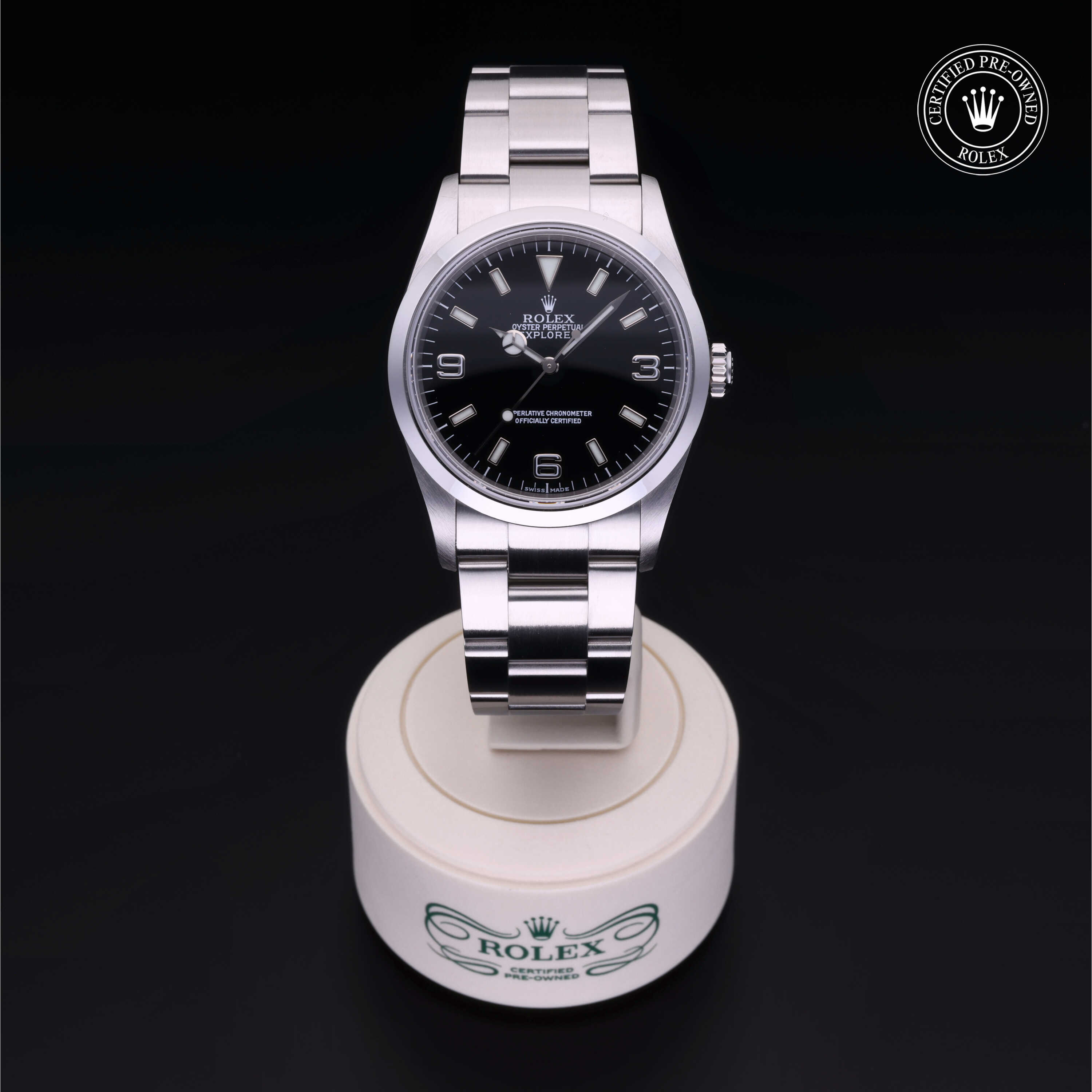 Rolex Explorer in Steel M114270-0002 at Frank Adams Jewelers