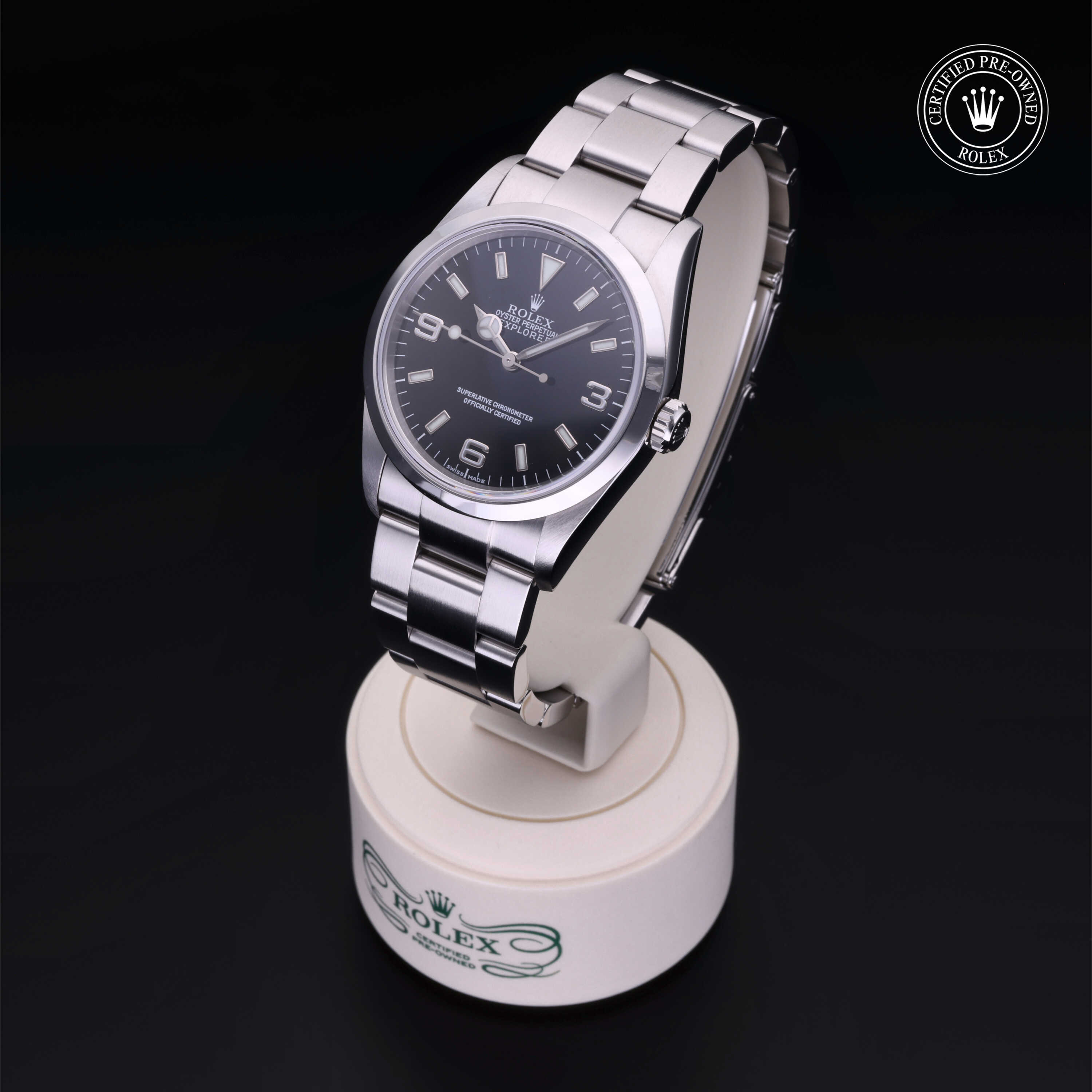 Rolex Explorer in Steel M114270-0002 at Frank Adams Jewelers