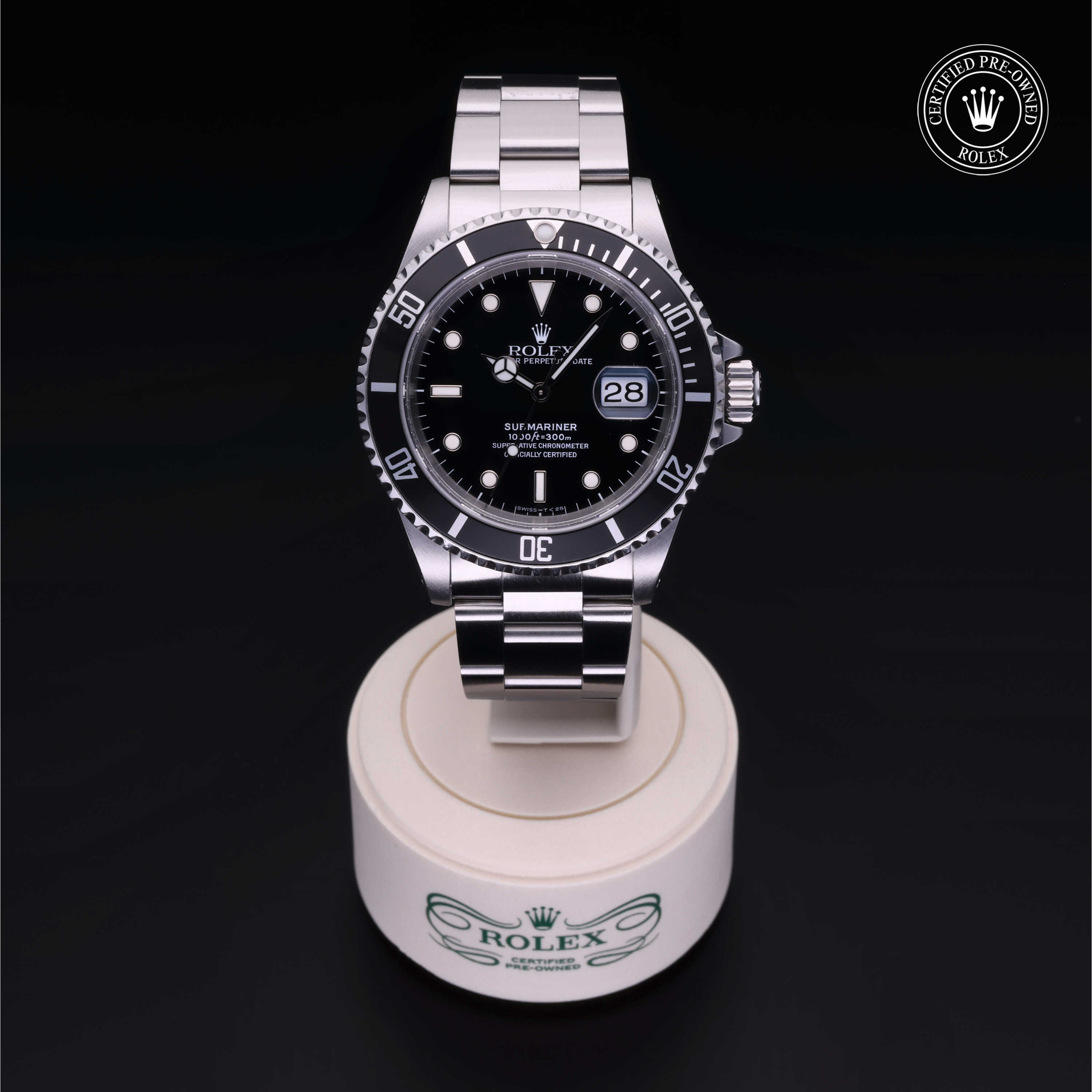 Rolex Submariner in Steel M16610-0004 at Frank Adams Jewelers