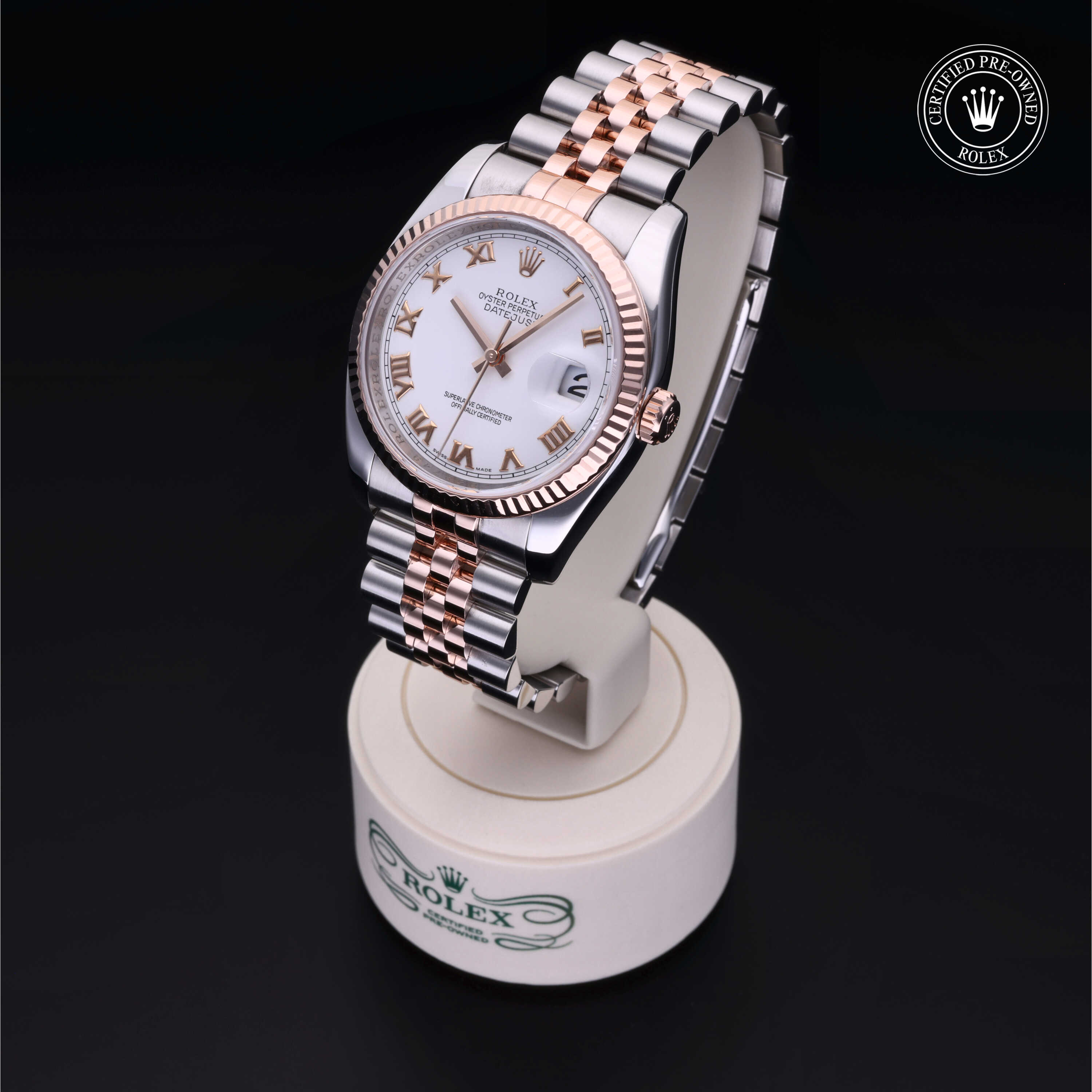 Rolex Datejust in Rolesor 18 Carat Red M116231-0003 at Frank Adams Jewelers