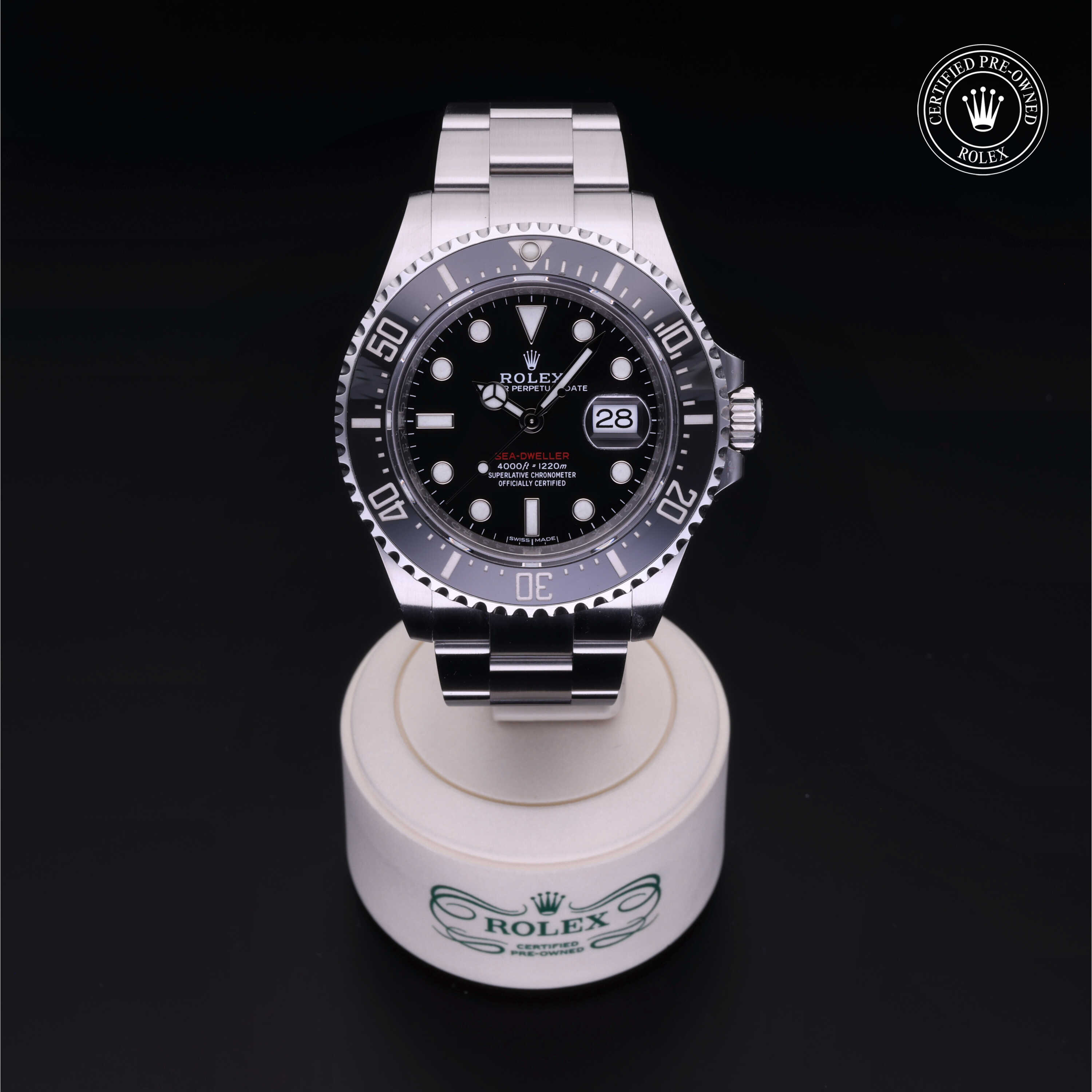 Rolex Sea-Dweller in Steel M126600-0001 at Frank Adams Jewelers